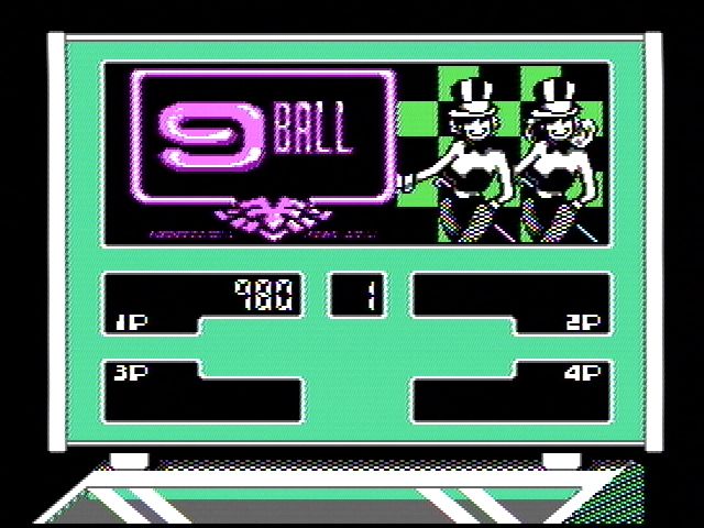Rock 'n Ball (NES) screenshot: Get ready for nineball!