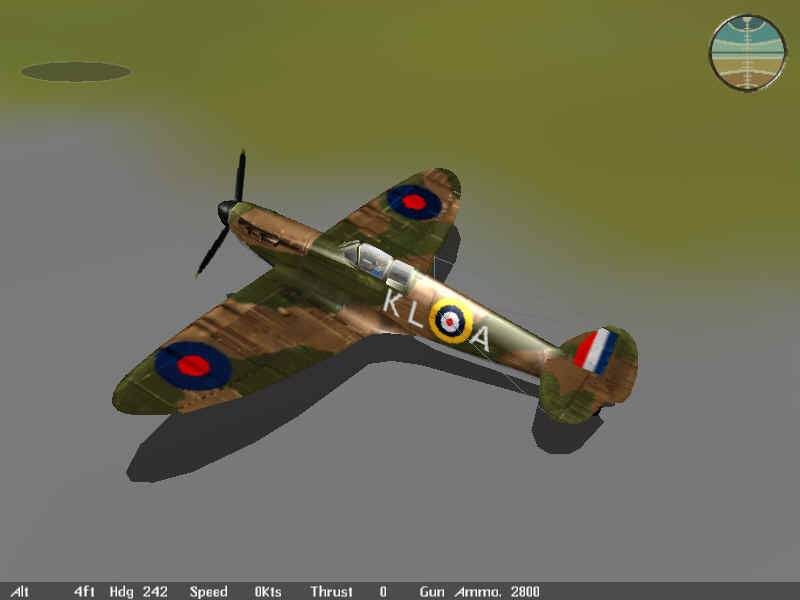 Rowan's Battle of Britain (Windows) screenshot: Plane