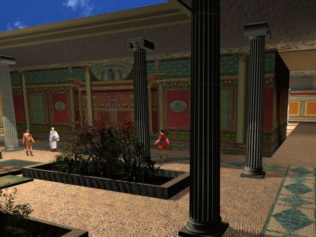 Rome: Caesar's Will (Windows) screenshot: The house of Cicero