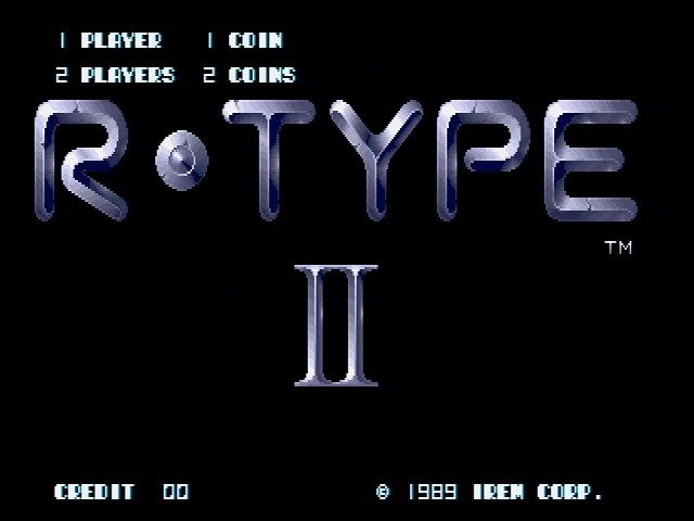 R-Types (PlayStation) screenshot: R-Type 2 Title