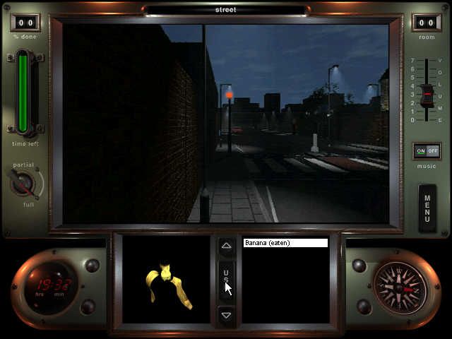 Safecracker (Windows) screenshot: On the street