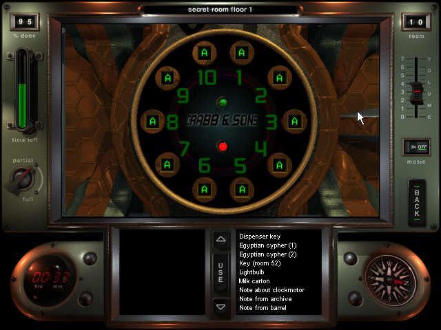 Safecracker (Windows) screenshot: Room 10 - The last safe