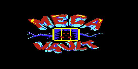 Mega Vault (VIC-20) screenshot: Title Screen