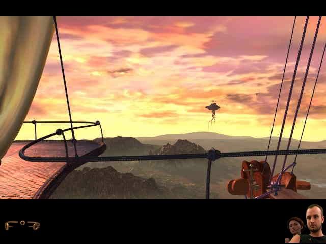 Schizm: Mysterious Journey (Windows) screenshot: View from that balloon-platfrom