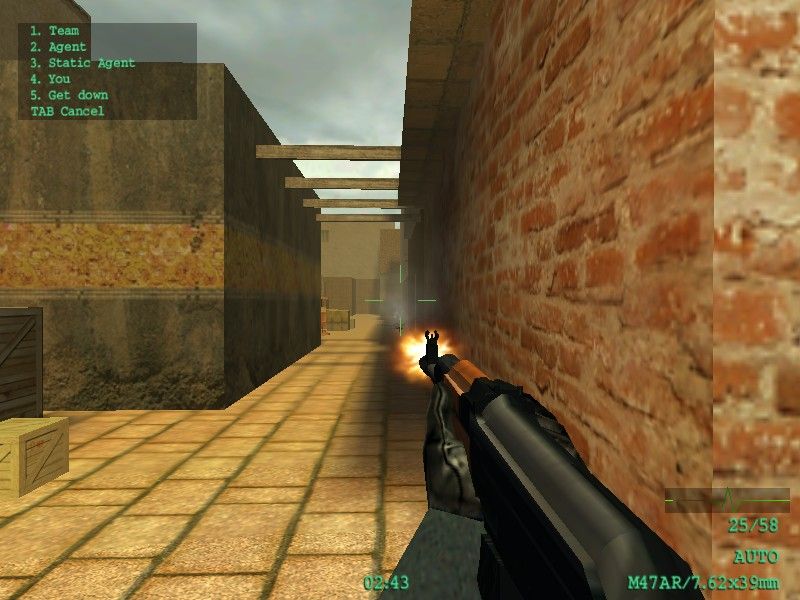 Secret Service: In Harm's Way (Windows) screenshot: Different weapons have different recoils and rates of fire but...