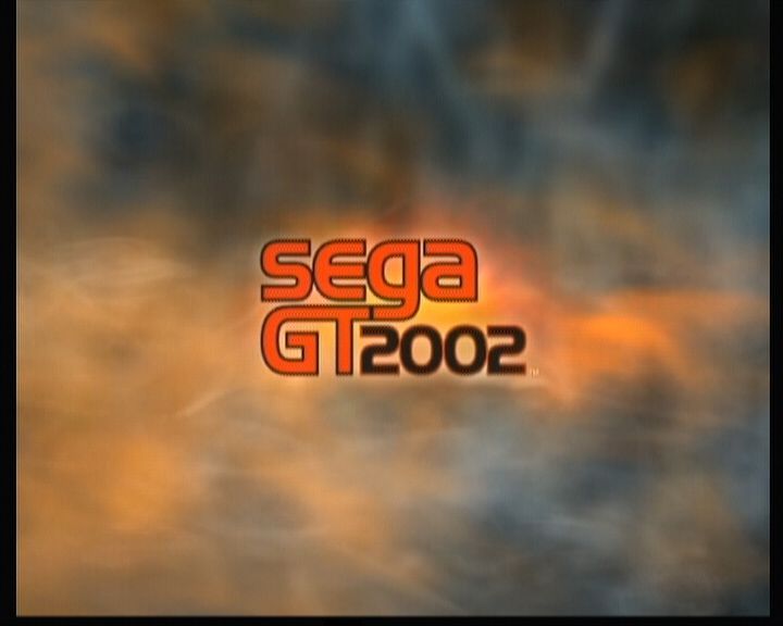 Sega GT 2002 (Xbox) screenshot: Main Title (from opening cinematic)