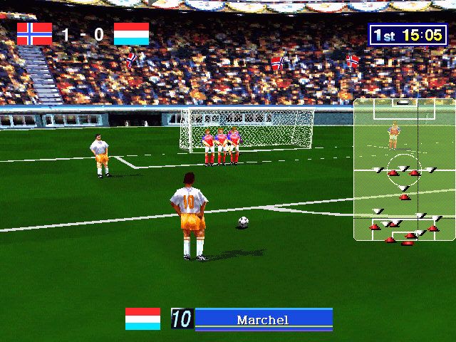 sega saturn worldwide soccer 97