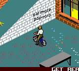 Dave Mirra Freestyle BMX (Game Boy Color) screenshot: School backyard