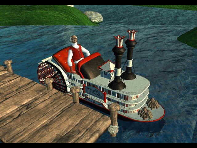 Seven Games of the Soul (Windows) screenshot: Marcellus Travels By Boat