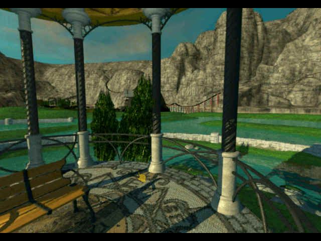 Seven Games of the Soul (Windows) screenshot: A view of the park