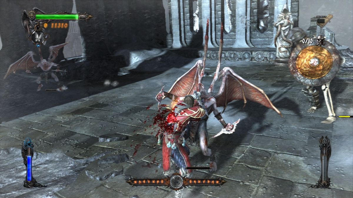 Castlevania: Lords of Shadow (PlayStation 3) screenshot: Fighting the lesser vampires.
