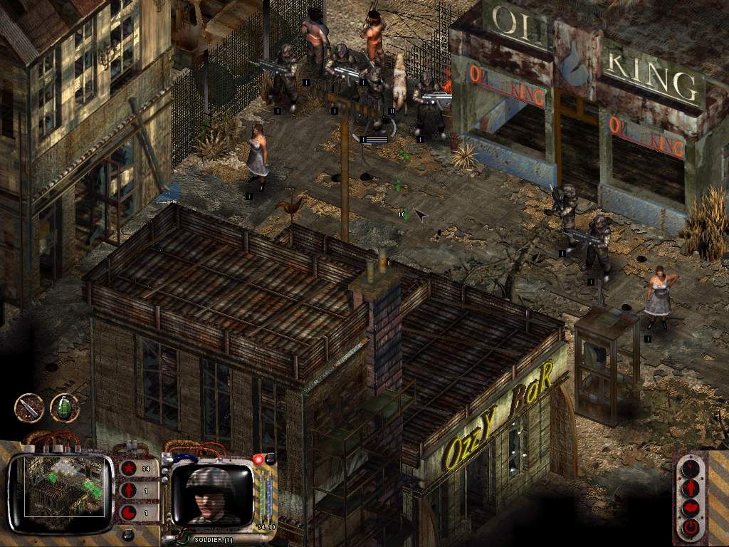 Shadow Vault (Windows) screenshot: Mission: defend this town!