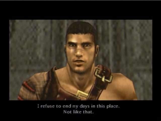 Shadow of Rome (PlayStation 2) screenshot: Exiting arena victorious