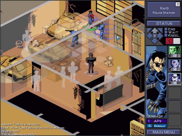 Shadow Watch (Windows) screenshot: Raiding the Police Station