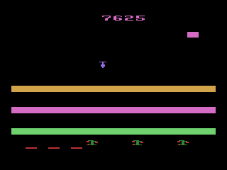 Revenge of the Beefsteak Tomatoes (Atari 2600) screenshot: I finished all three walls