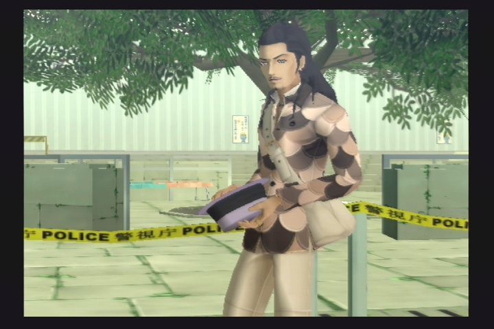 Shin Megami Tensei: Nocturne (PlayStation 2) screenshot: Yoyogi park