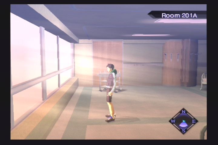 Shin Megami Tensei: Nocturne (PlayStation 2) screenshot: Shinjuku Hospital