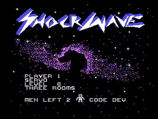 Shockwave (NES) screenshot: And on to the next level...