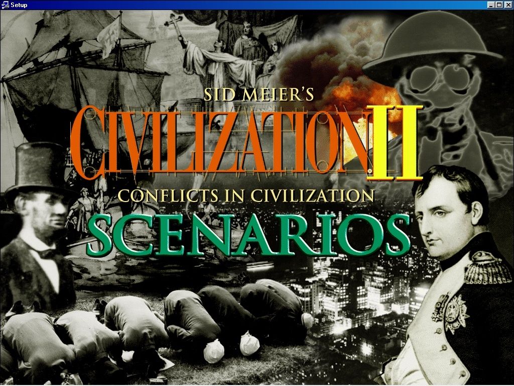 Sid Meier's Civilization II Scenarios: Conflicts in Civilization (Windows 3.x) screenshot: Installation
