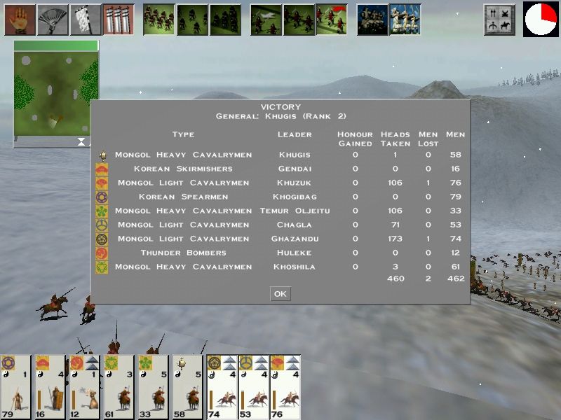 Shogun: Total War - Warlord Edition (Windows) screenshot: I'll probably never be able to repeat this kill ratio!