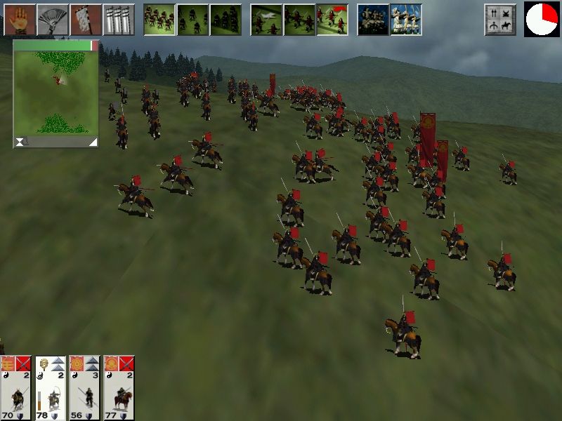 Shogun: Total War - Warlord Edition (Windows) screenshot: New Japanese unit: Naginata Cavalry!