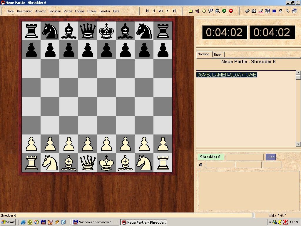 Shredder 6 (Windows) screenshot: Game start (2D board)