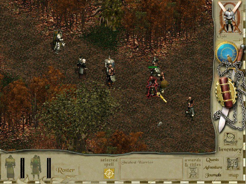 Siege of Avalon (Windows) screenshot: Other than bands of marauding Sha'Ahoul that is.