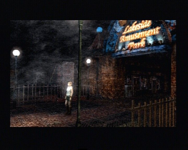 Silent Hill 3 (PlayStation 2) screenshot: Before the game actually starts, you play a part through your nightmare, a part of your future.