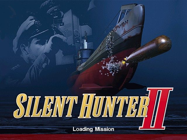 Silent Hunter II (Windows) screenshot: The game is loading...