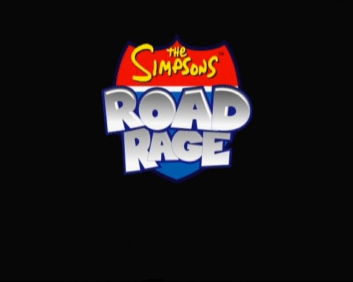 The Simpsons: Road Rage (Xbox) screenshot: Main Title