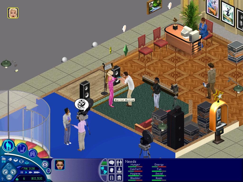 Screenshot of The Sims: Superstar (Windows, 2003) - MobyGames