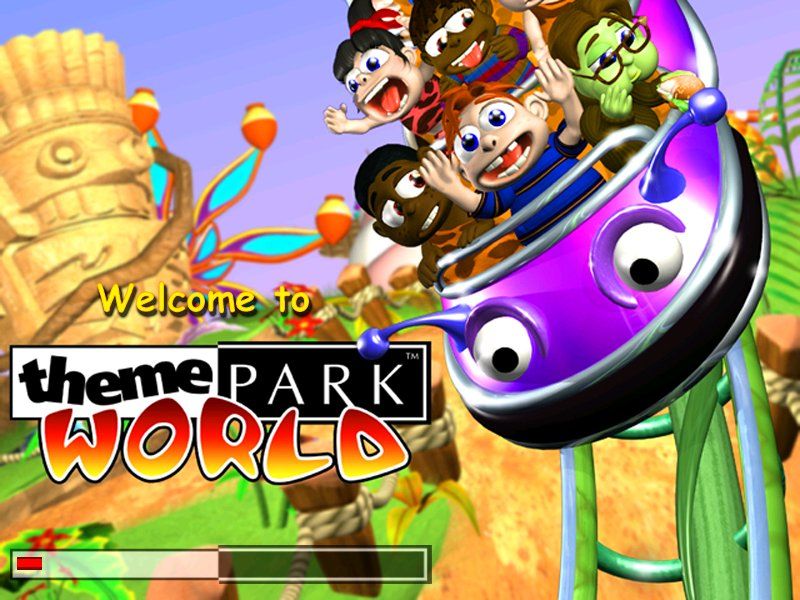 Sim Theme Park (Windows) screenshot: Loading Screen