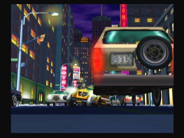 Smashing Drive (GameCube) screenshot: Intro