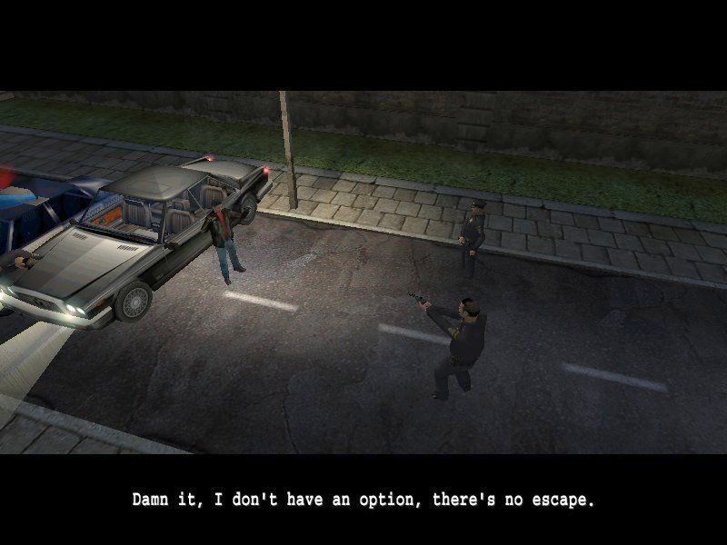 Sniper: Path of Vengeance (Windows) screenshot: The first of the brief cinematics puts you in a tight spot.
