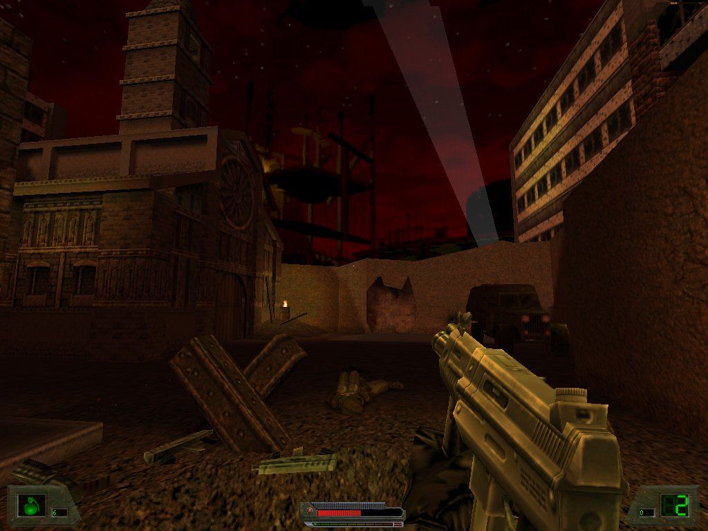 Soldier of Fortune (Windows) screenshot: They're waiting for me...