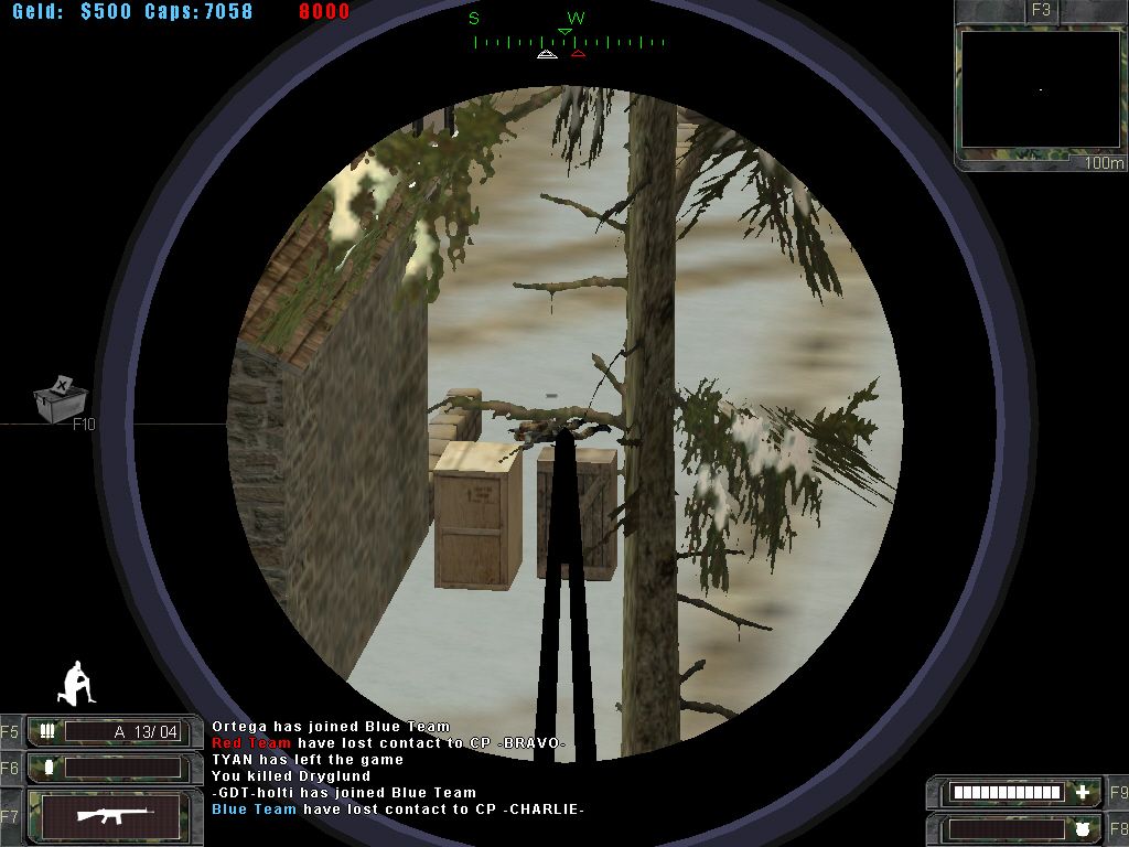 Söldner: Secret Wars (Windows) screenshot: Sniping.