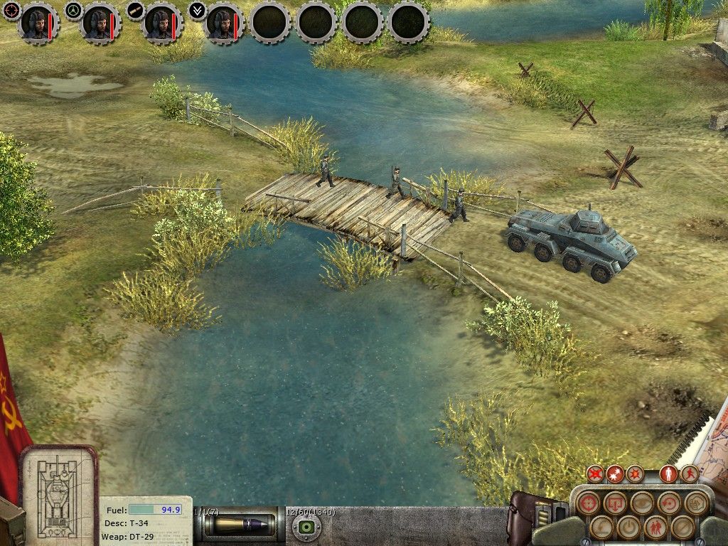 Screenshot of Soldiers: Heroes of World War II (Windows, 2004) - MobyGames