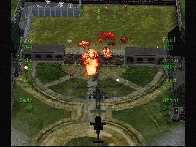 Screenshot Of Soviet Strike (SEGA Saturn, 1996) - MobyGames