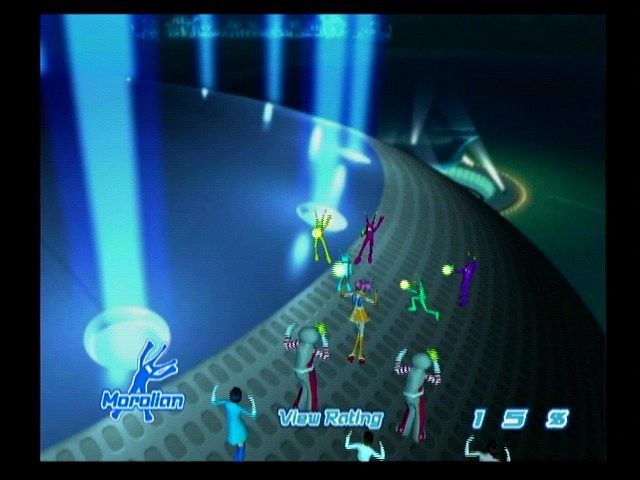 Space Channel 5 (Dreamcast) screenshot: On the Roof
