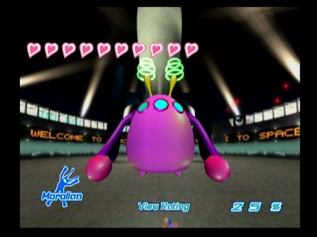 Space Channel 5 (Dreamcast) screenshot: First Boss: Coco*Tapioca