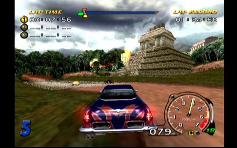 Speed Devils (Dreamcast) screenshot: Mexico