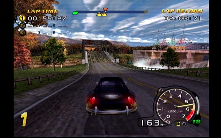 Speed Devils (Dreamcast) screenshot: Canada