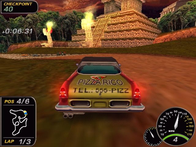Speed Busters: American Highways (Windows) screenshot: Mexico, near the starting line