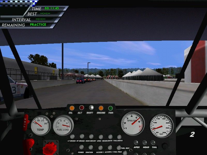 Sports Car GT (Windows) screenshot: Dash view