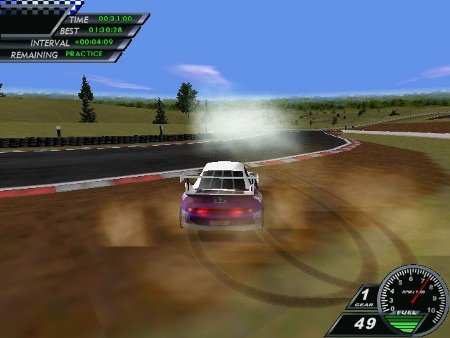Sports Car GT (Windows) screenshot: U-Turn