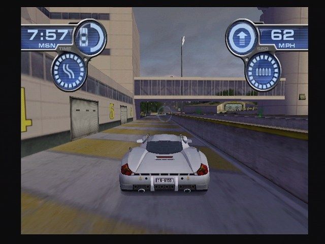 Spy Hunter (PlayStation 2) screenshot: Testing Grounds