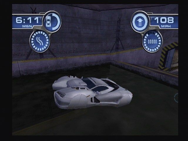 Spy Hunter (PlayStation 2) screenshot: Car-to-Boat Transformation