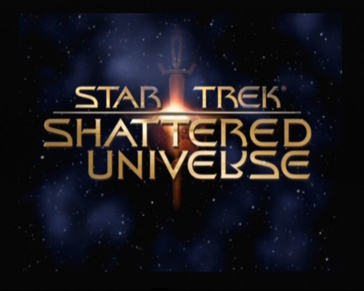 Star Trek: Shattered Universe (PlayStation 2) screenshot: Main Title (from the opening cinematic)
