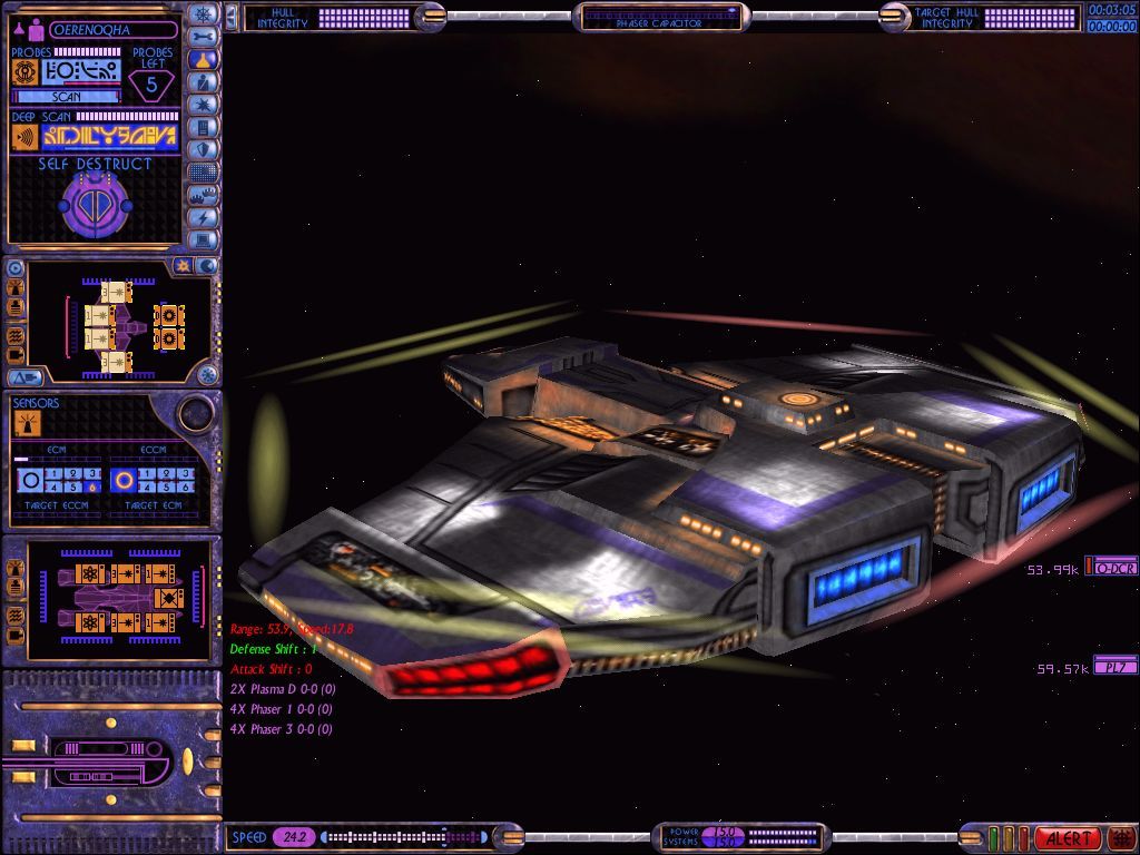 Screenshot of Star Trek: Starfleet Command Volume II - Empires at War  (Windows, 2000) - MobyGames