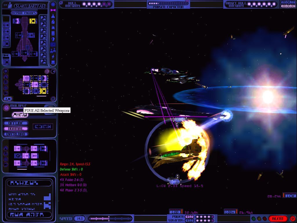 Screenshot of Star Trek: Starfleet Command Volume II - Empires at War ...